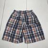 Oshkosh B’gosh Blue Plaid Pull On Shorts Youth Boys Size 6