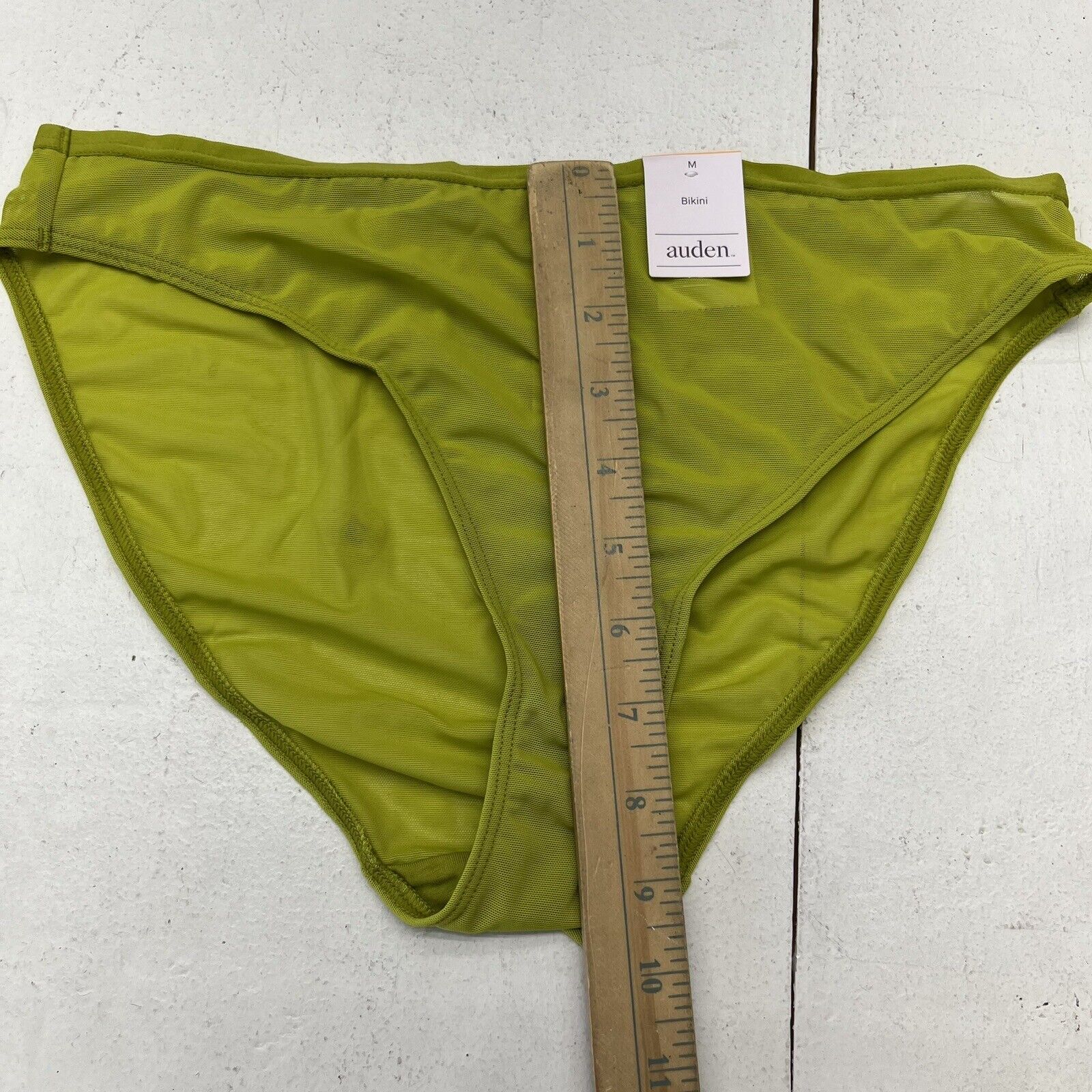 Womens Auden Green Thong Size XL - beyond exchange