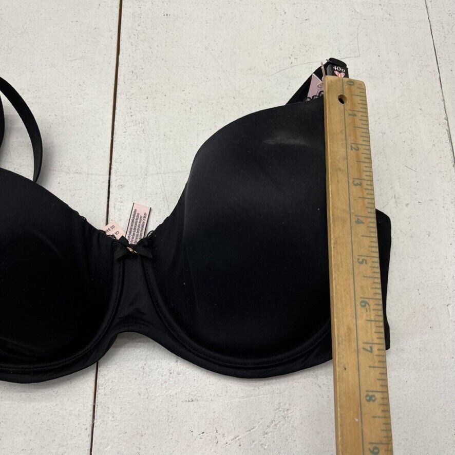 Victoria's Secret Black Lined Demi Bra Women's Size 40D NEW - beyond  exchange