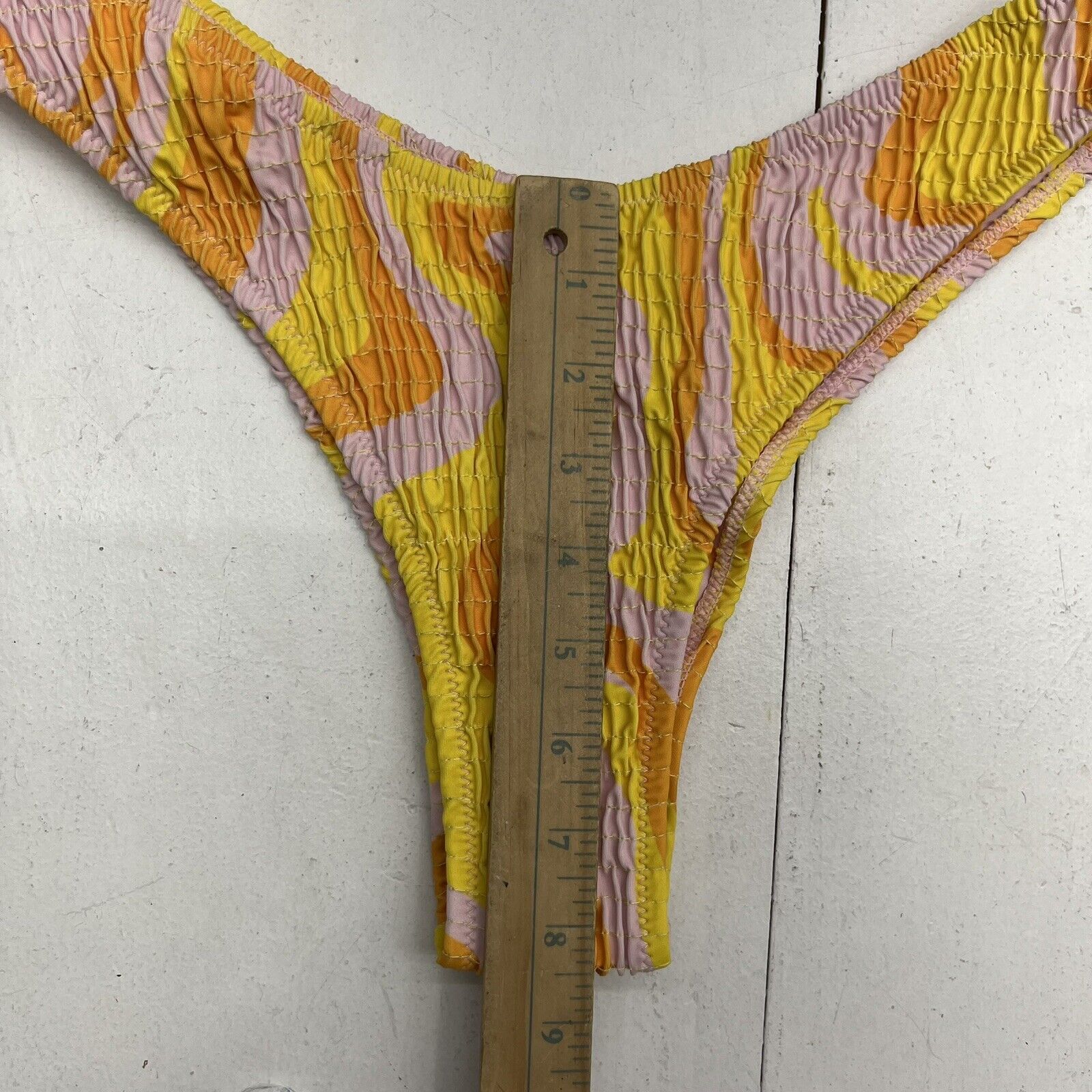 Two-piece swimsuit Ralph Lauren Yellow size XS International in Lycra -  31667969