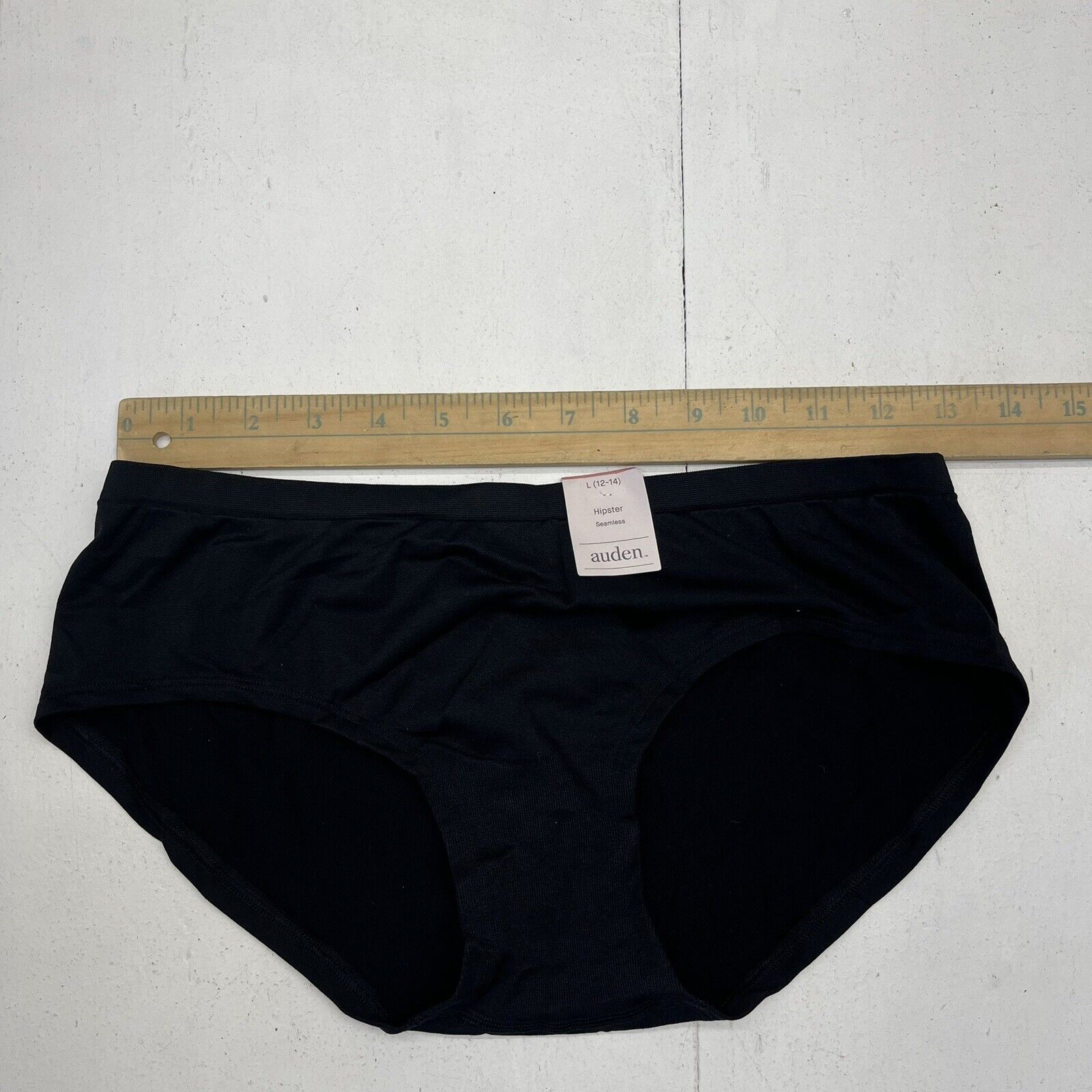 Women's Seamless Hipster Underwear - Auden™ Black XXL