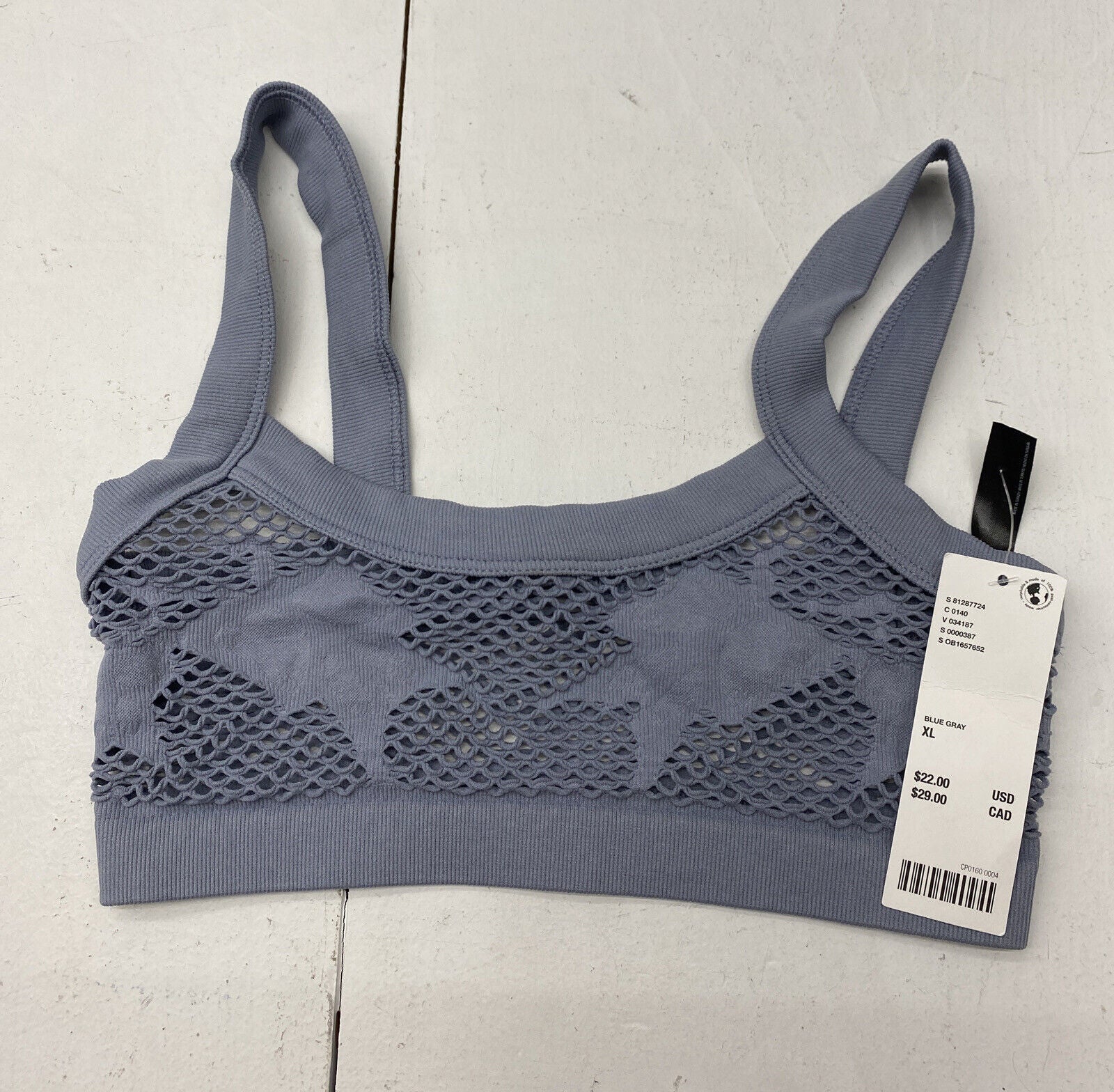 Out From Under Snap Dragon Waffle Bralette