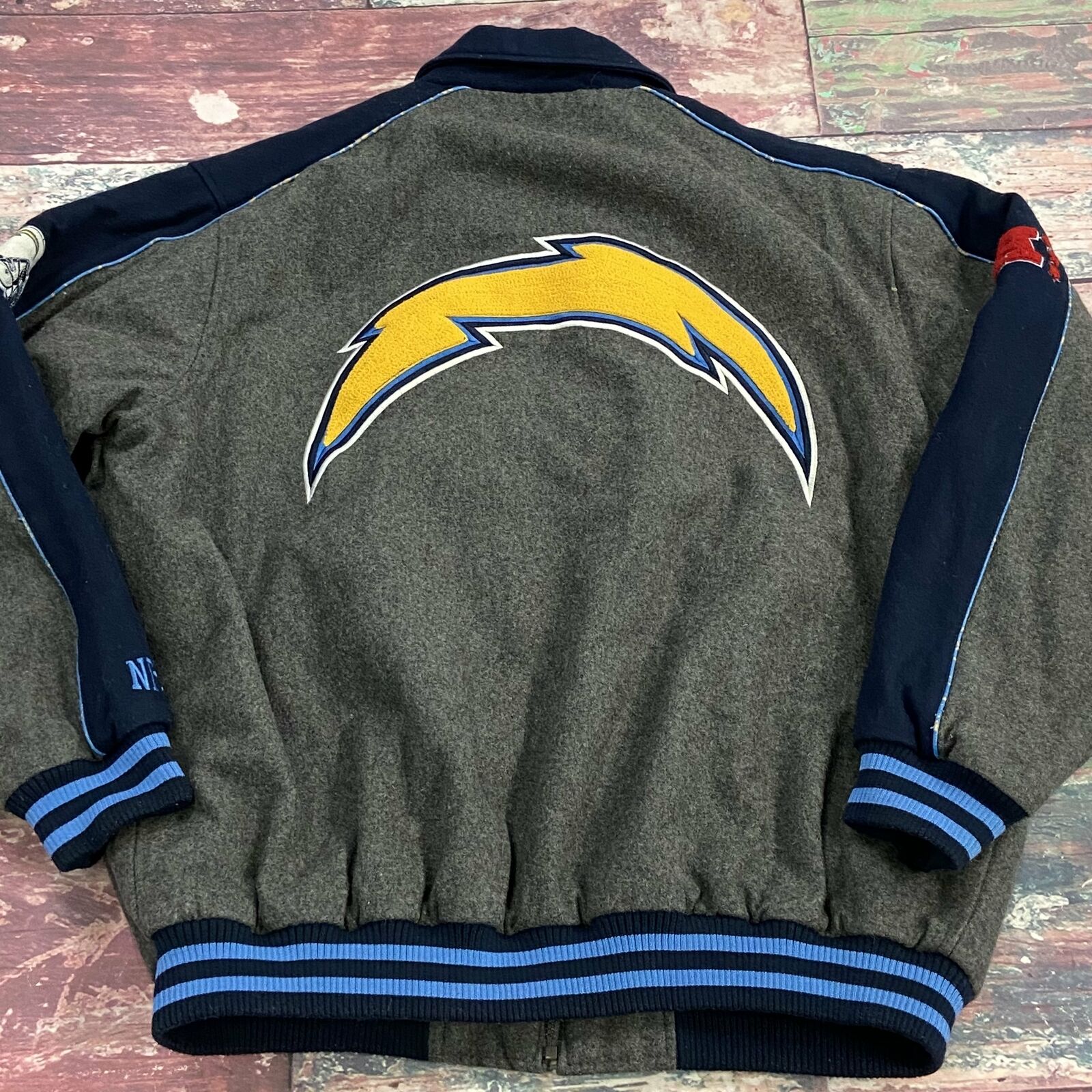 Vintage San Diego Chargers Football Varsity Jacket - Maker of Jacket