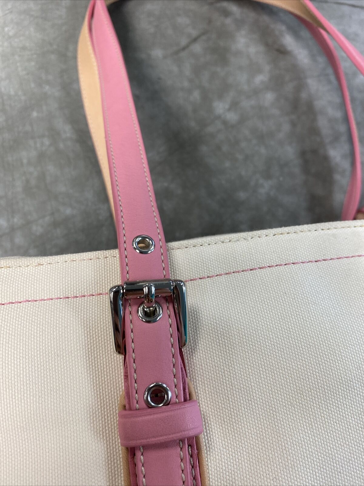 vintage pink coach purse