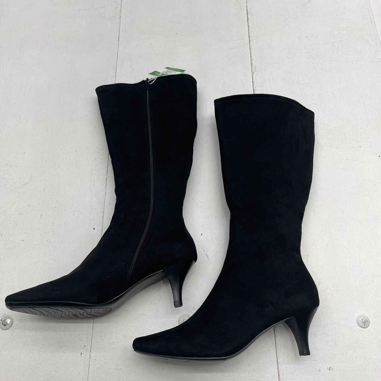 Faux Suede Over-the-Knee Heeled Boots | Ardene