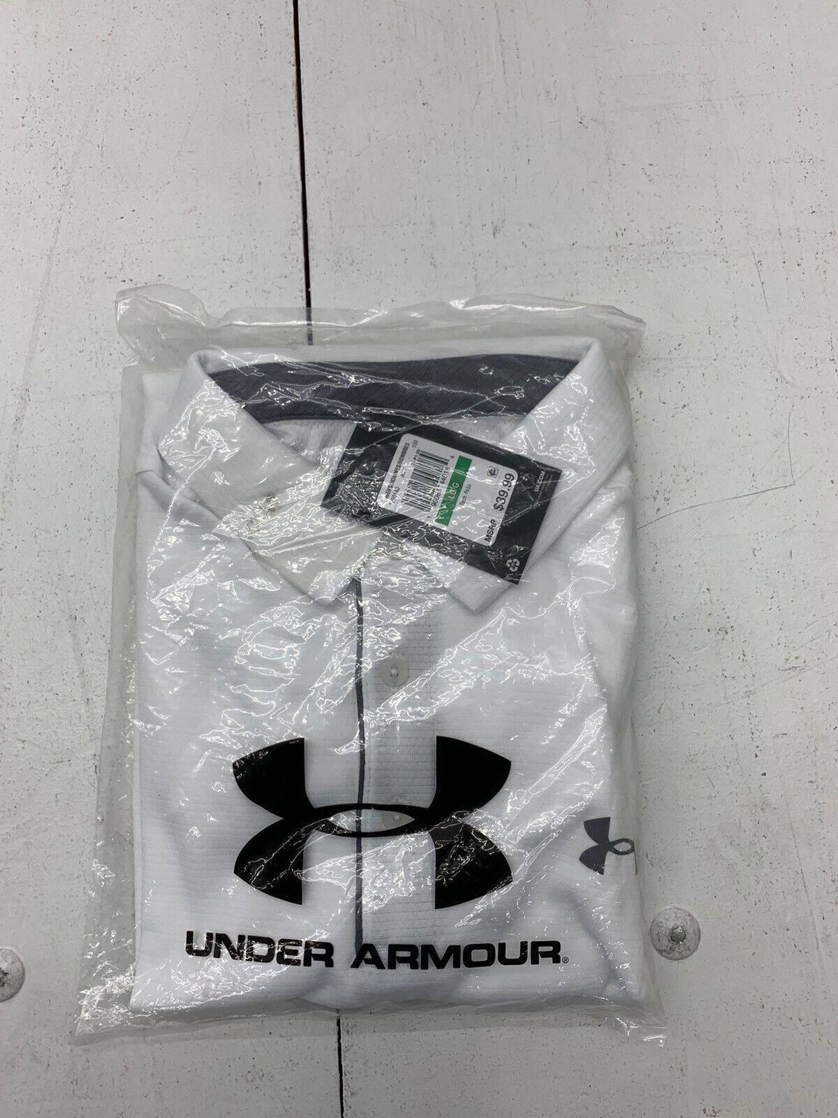 Under Armour Tech Polo Shirt - L - White