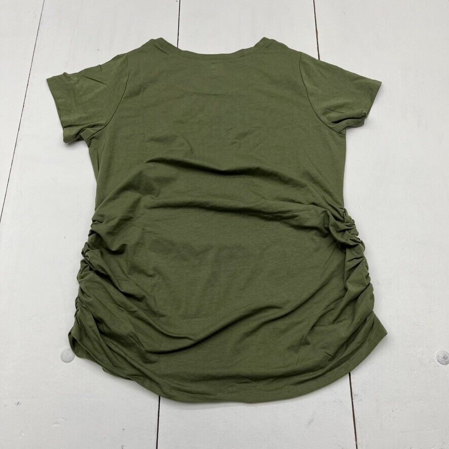 Lapasa Green Maternity Short Sleeve T-Shirt Women's Size Medium