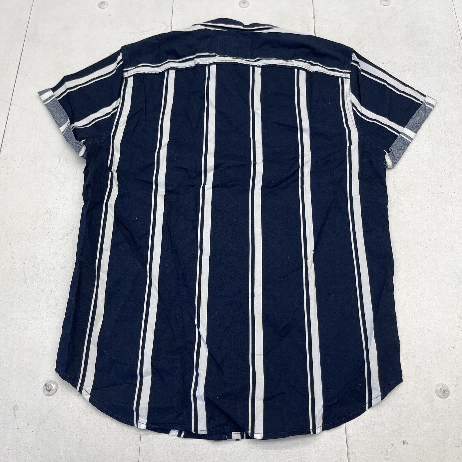 Hollister long sleeve shirt in light blue stripe