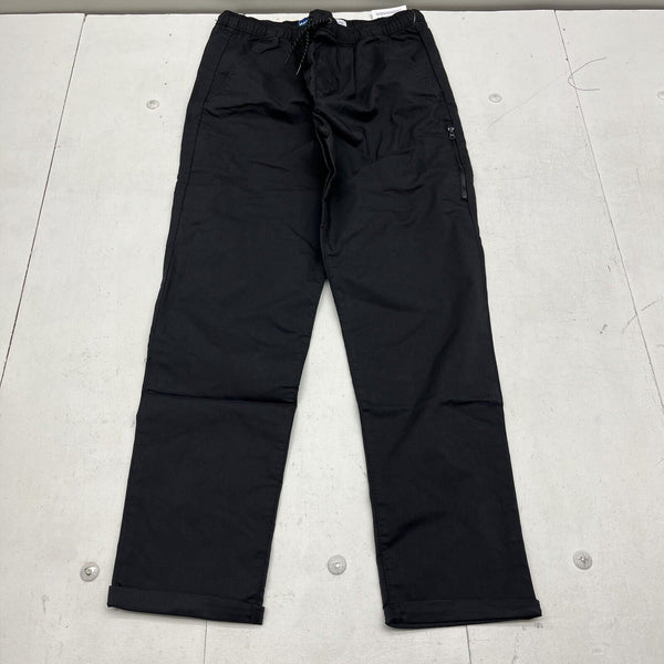 Old Navy Black Built-In Flex Tapered Tech Chino Pants Boys Size XXL NEW