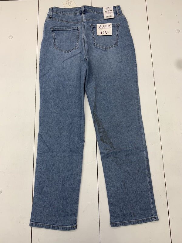 Gloria Vanderbilt Amanda Capri Cuff Jeans Woven Belt Dark Wash Women S -  beyond exchange