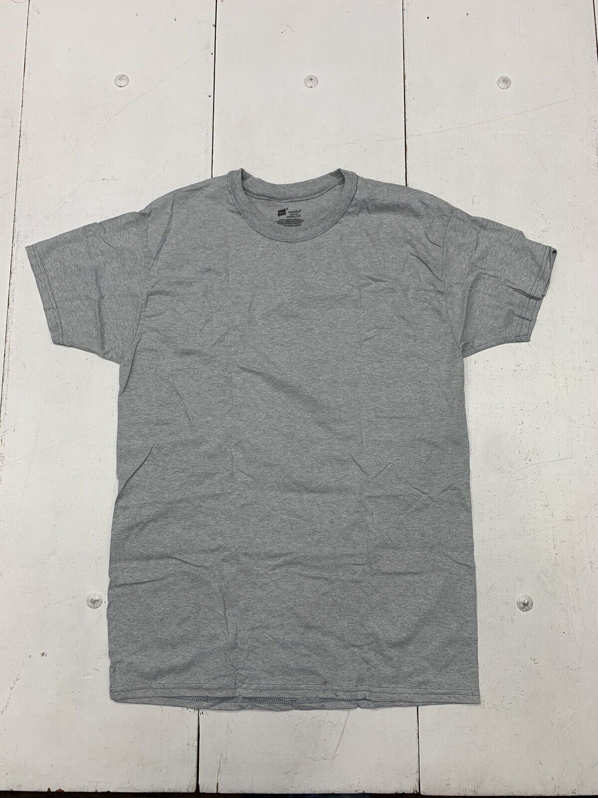 Hanes Mens Gray Short Sleeve Tee Size Medium - beyond exchange