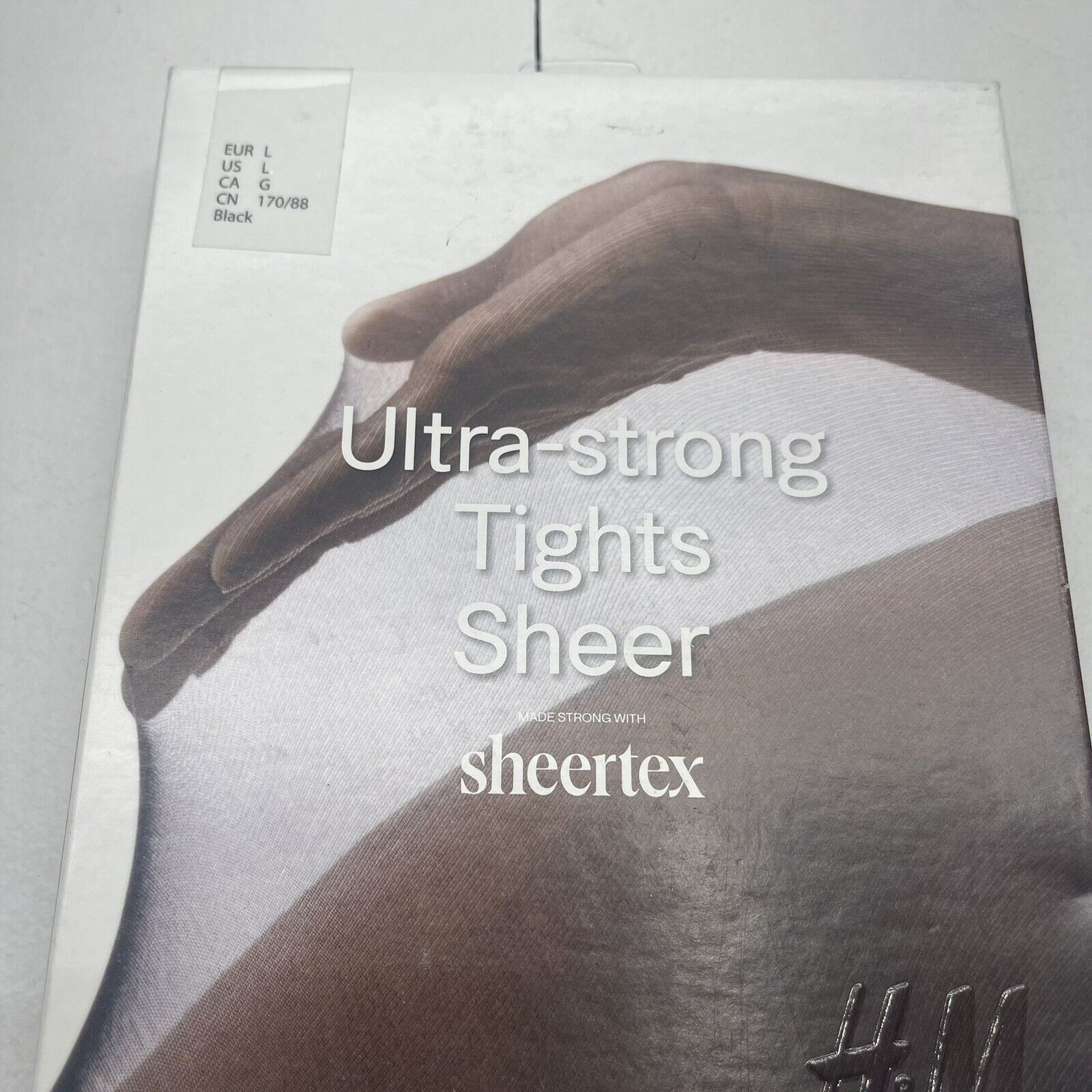 Sheertex® Ultra-strong Sheer Tights - Black - Ladies