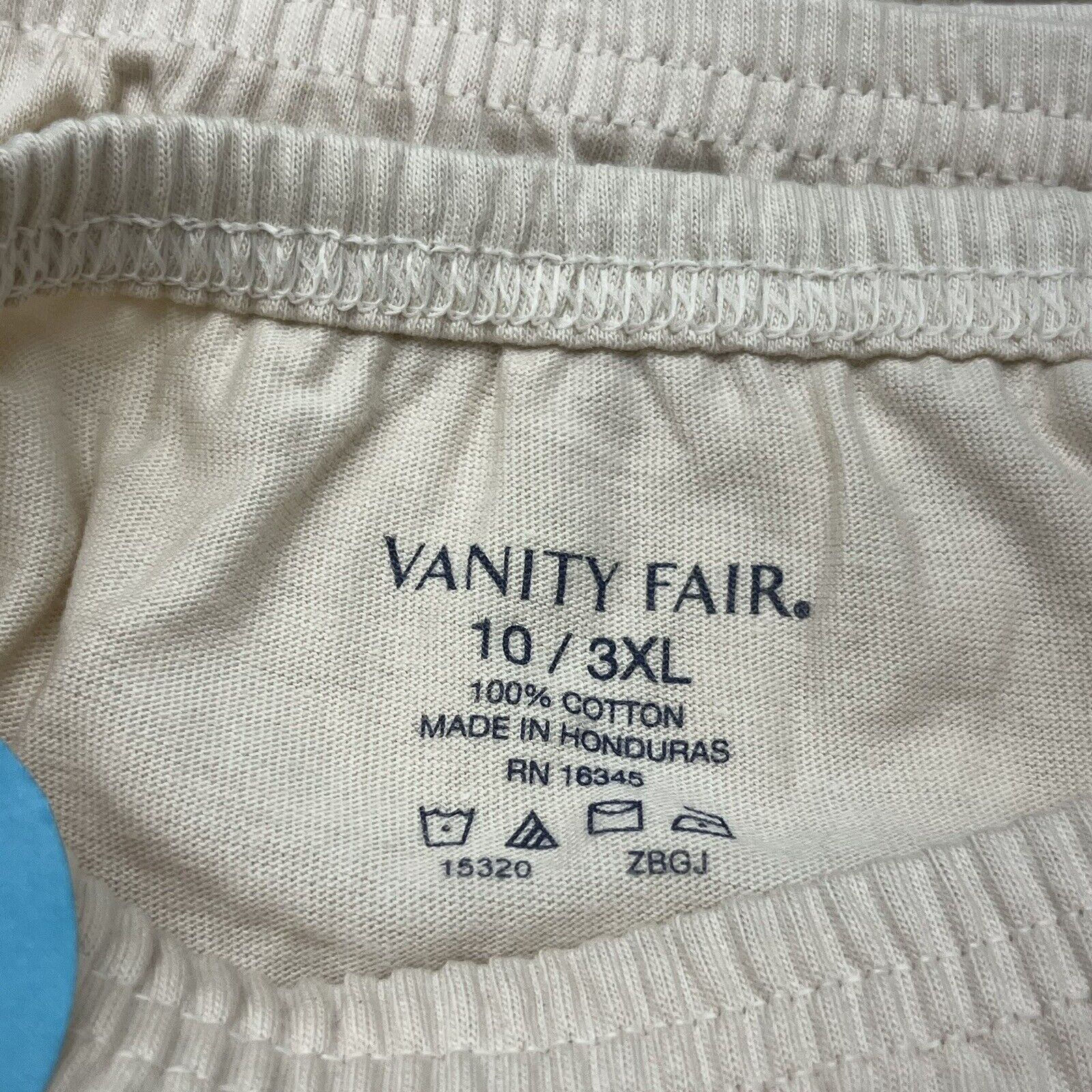 Vanity Fair Fawn 3 Pack Full Brief Underwear Women's Size 10 NEW