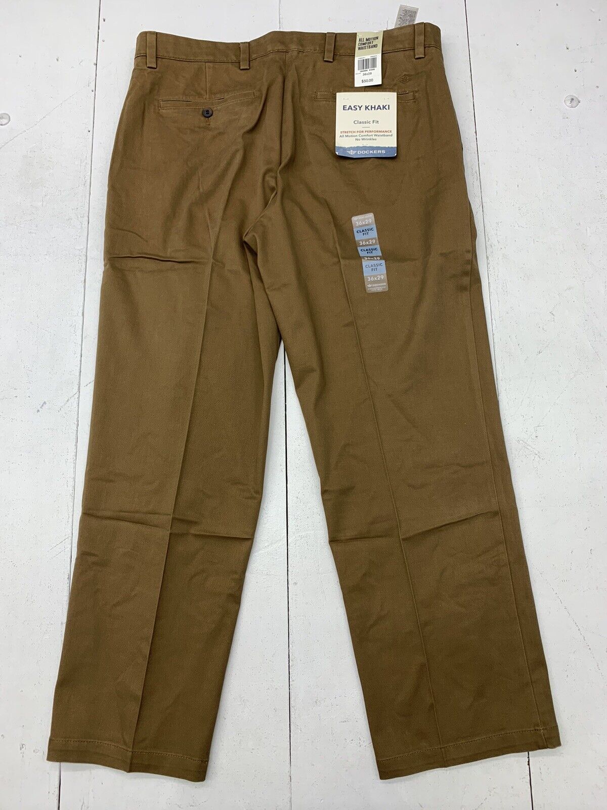 Men's Dockers All Motion Comfort Waistband Pant, Size 32 x 32