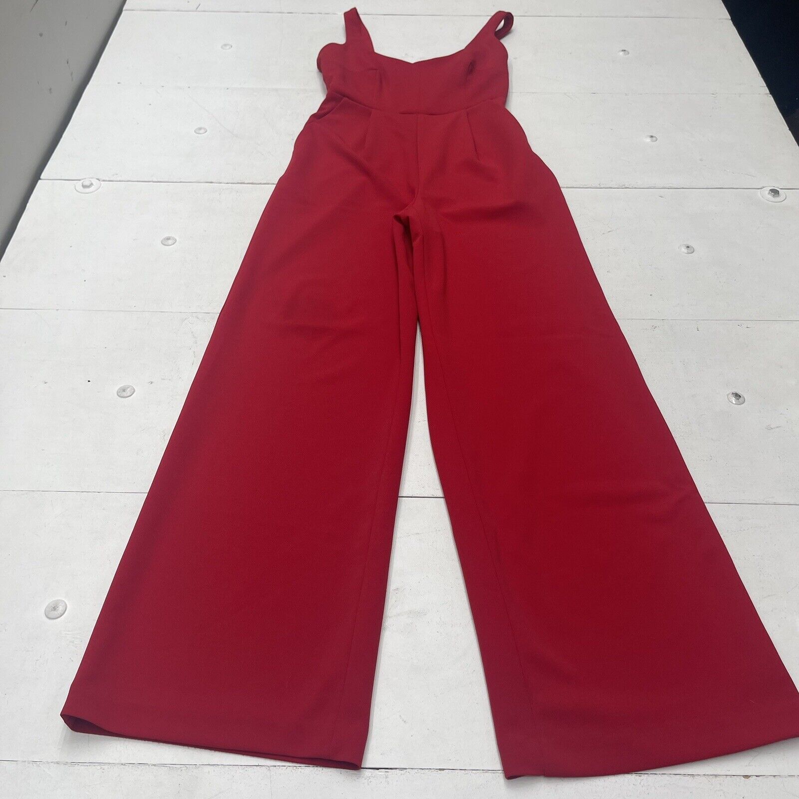 Calvin klein red sale pantsuit