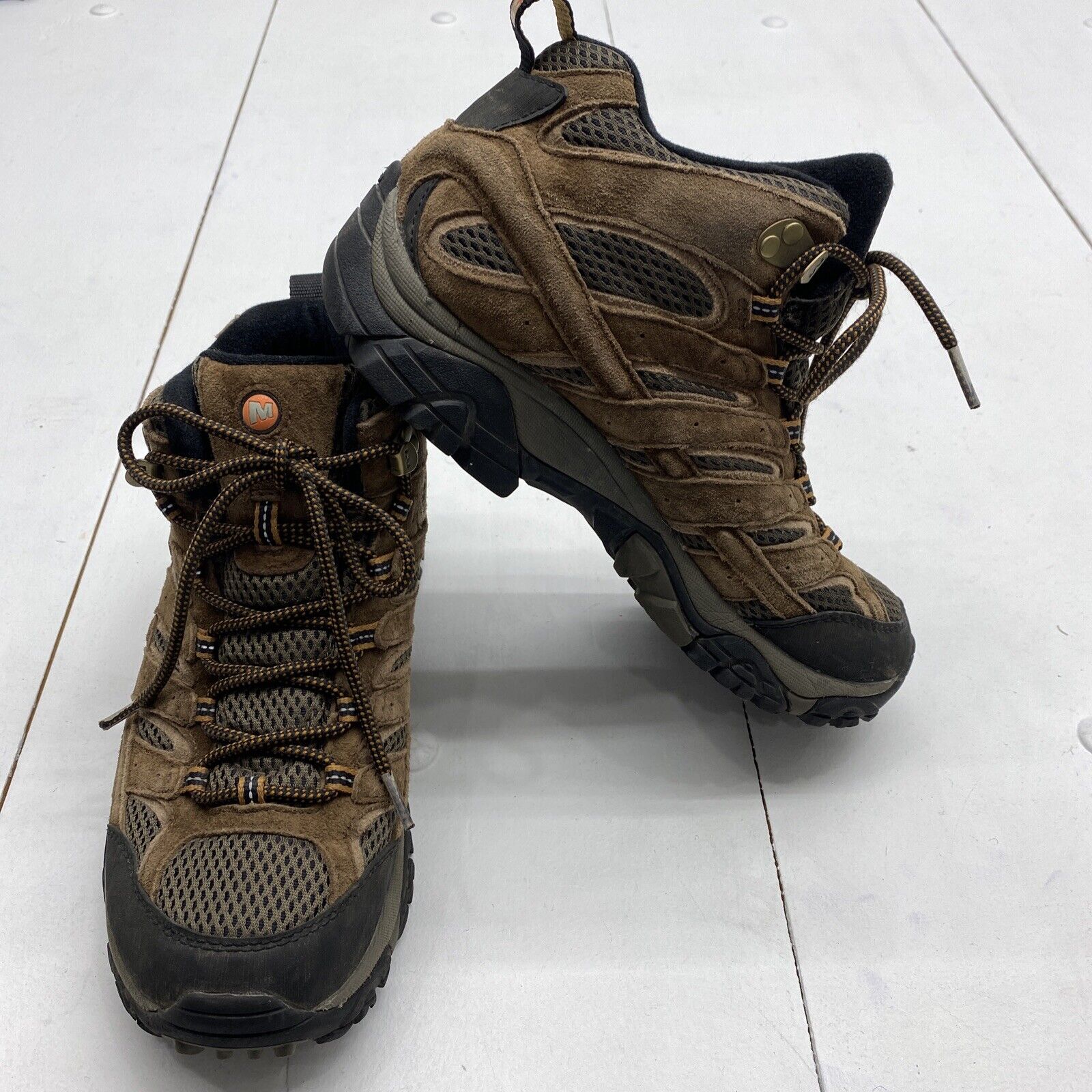 Merrell J06051 Moab 2 Mid Waterproof Wide Width Hiking Boots Mens Size 7