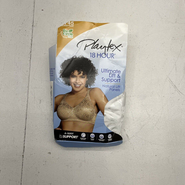 Playtex Womens White Bra Size 38D - beyond exchange