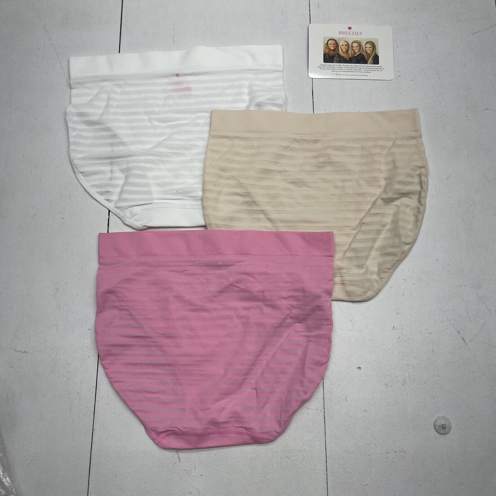 Breezies - Women's Underwear Size 11 - Panties 