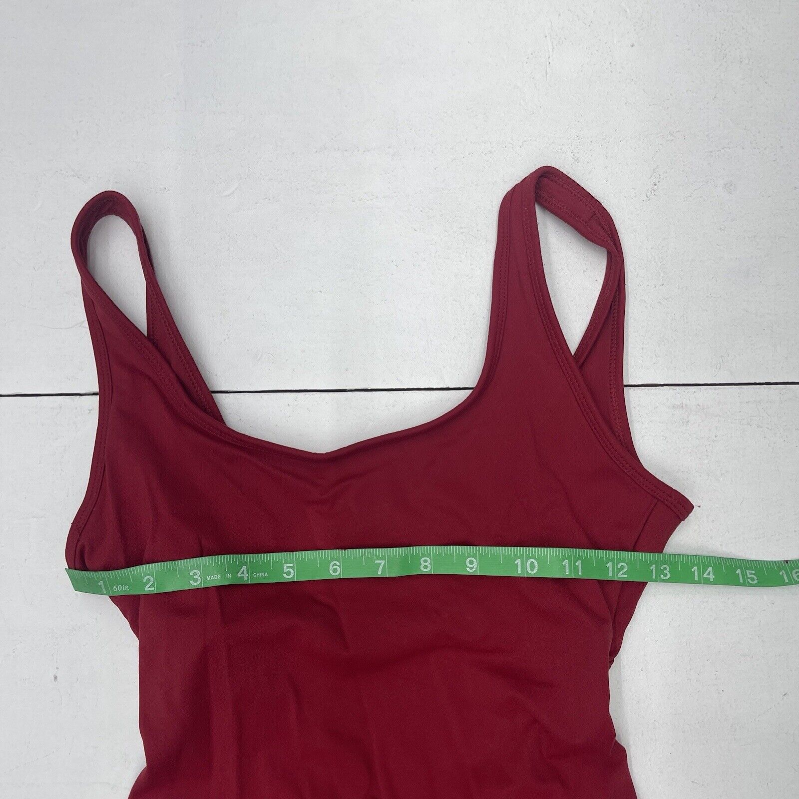 Yeoreo Red Yoga Workout Flared Leg Romper Jumpsuit Women's Size Large -  beyond exchange
