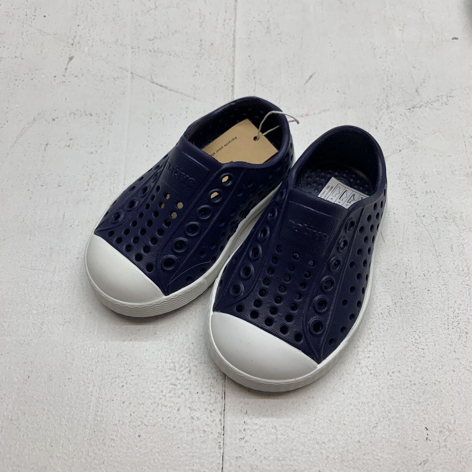 Native Jefferson Water Shoes Blue Unisex Toddler Kids Water Shoes