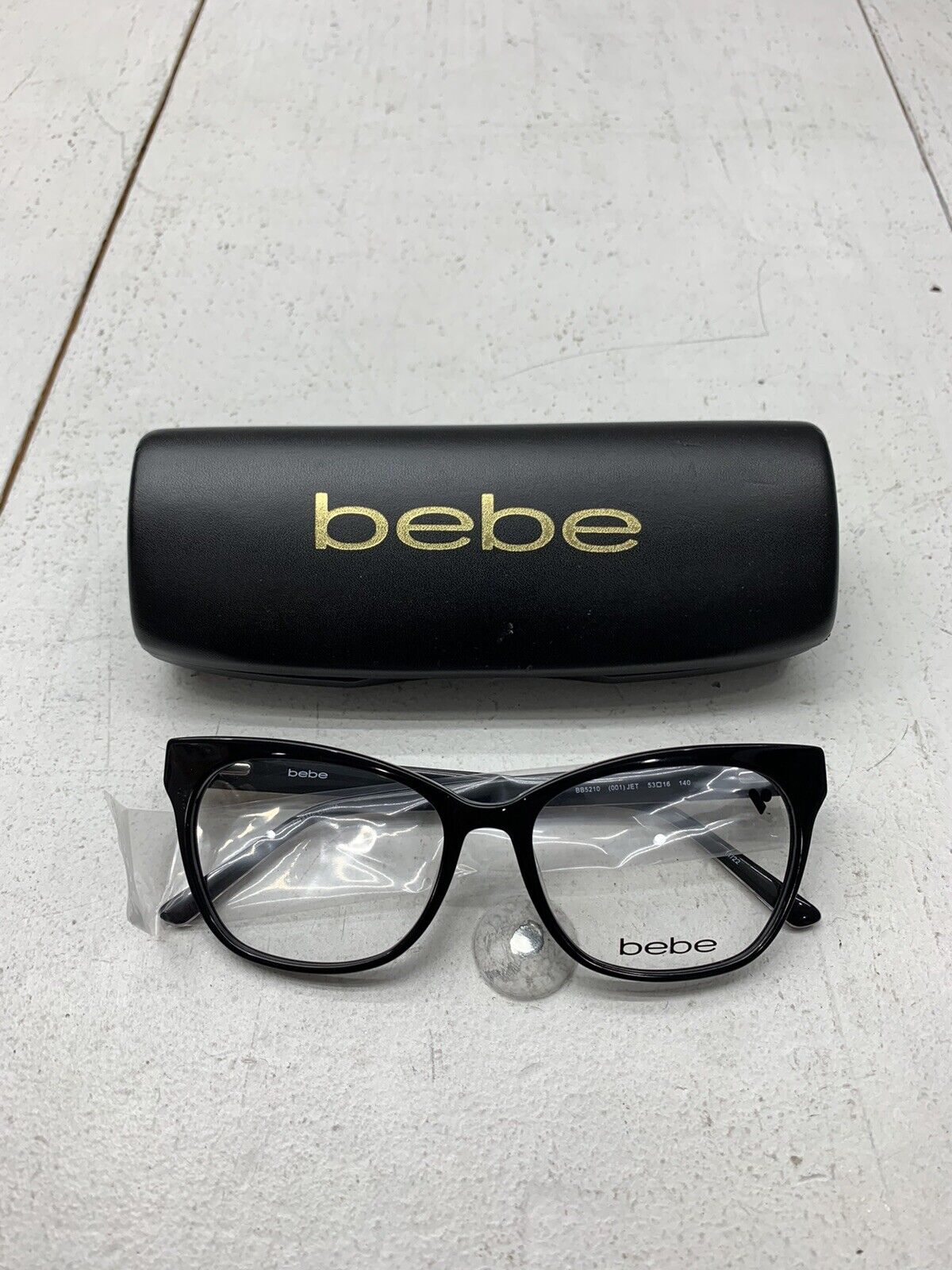 Bebe Optical BB5210 Womens Black Eyeglass Frames Size 53-16-140