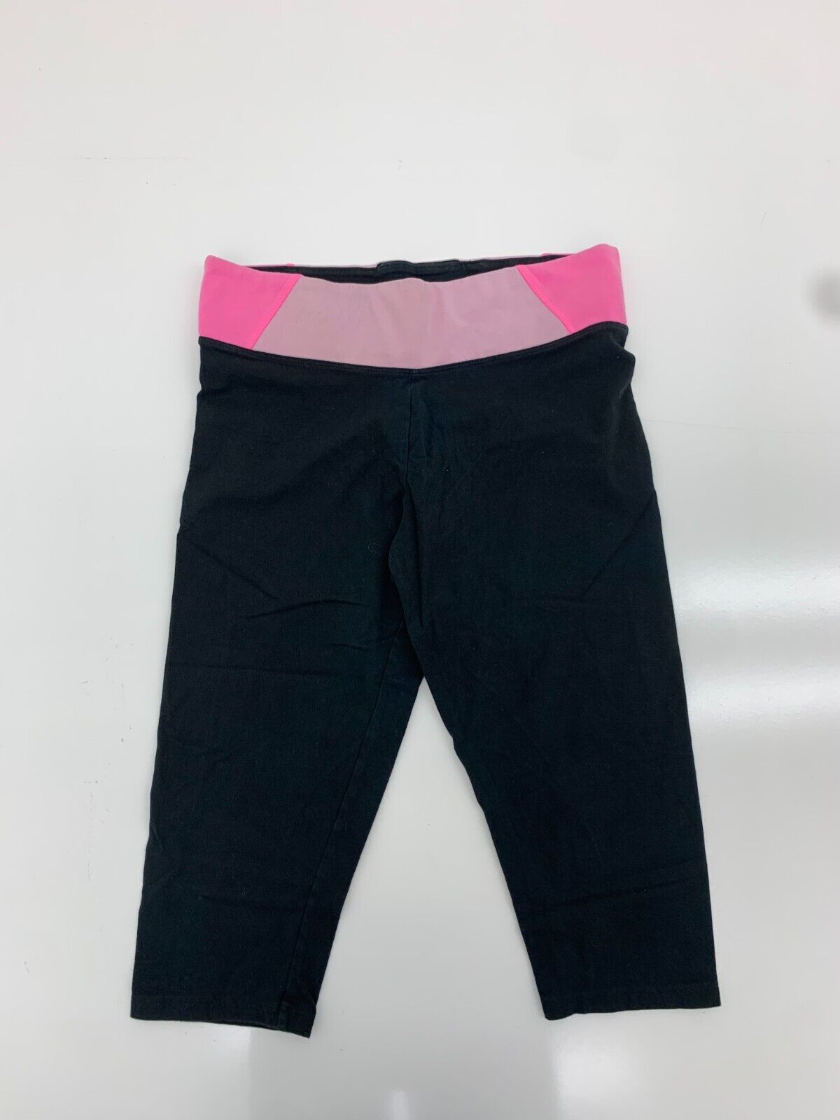 Victorias Secret Pink Womens Black Yoga Pants Size Medium - beyond exchange