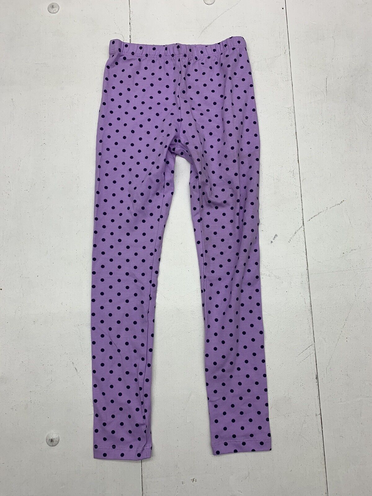 Children’s Place Girls purple polka dot print Leggings Size Medium