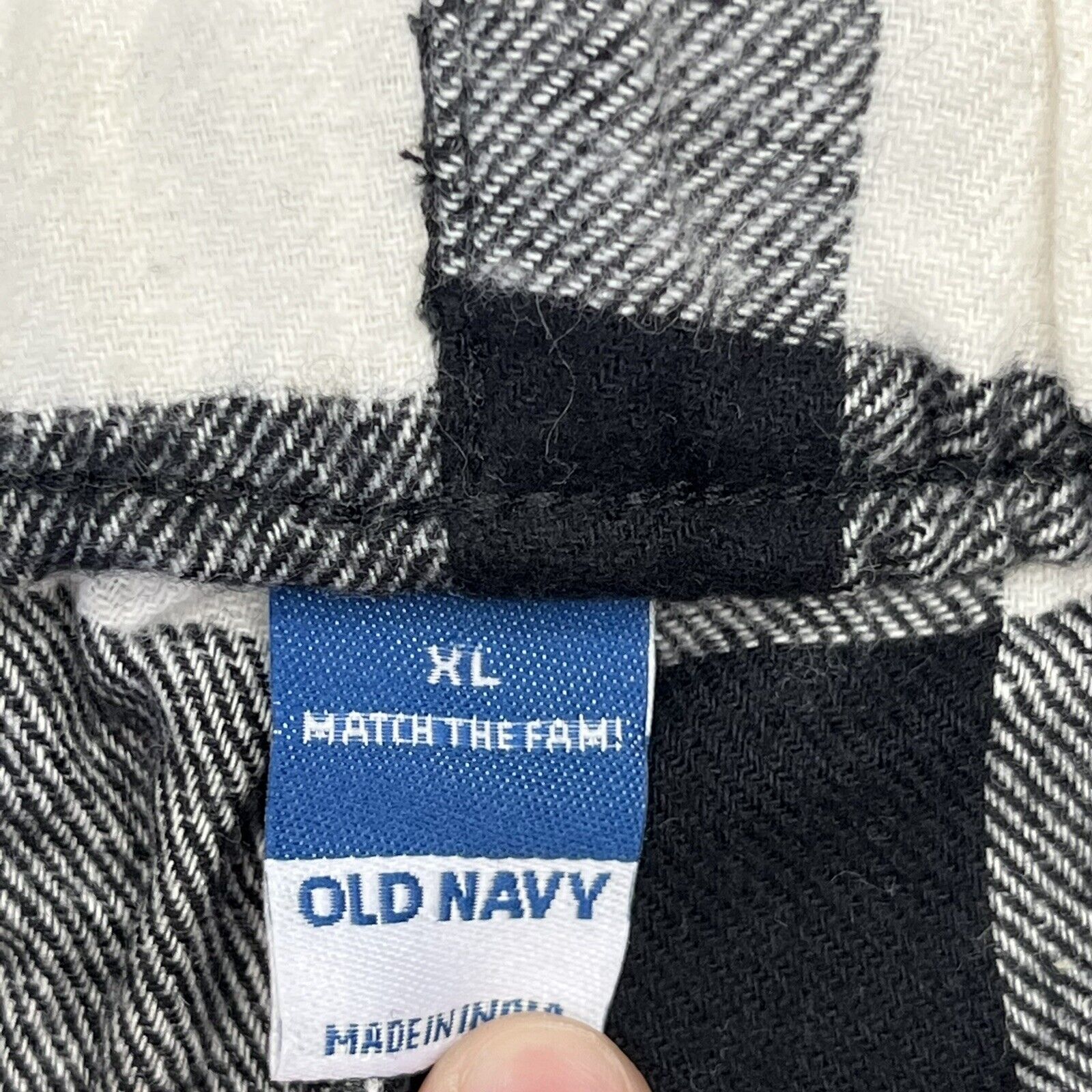 Old Navy Womens Red Black Plaid Pajama Shorts Size Large