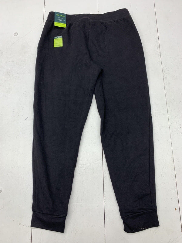 Tek Gear Ultrasoft Fleece Sweatpants Mens M Medium Black Straight Drawstring
