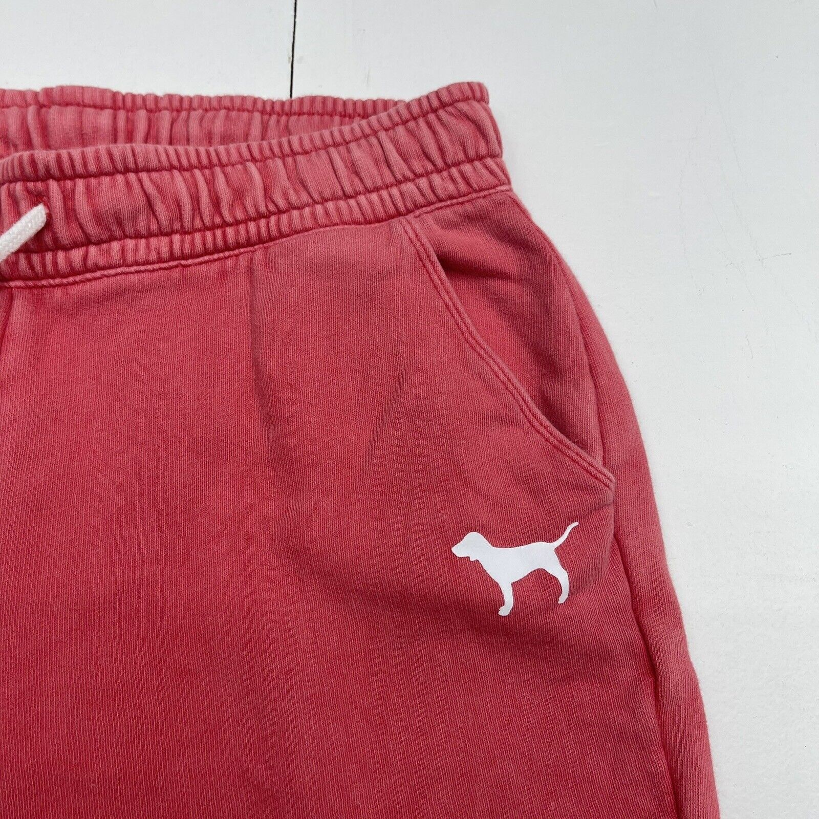 Pink Victoria’s Secret Faded Red Jogger Sweatpants Women’s Medium