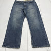 Lee Dungarees Loose Straight Leg Jeans Mens Size 36x30
