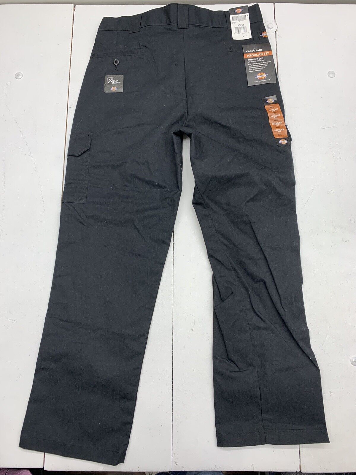 Dickies Mens Flex WP595 Regular Fit Straight Leg Cargo Pocket Pants Si -  beyond exchange