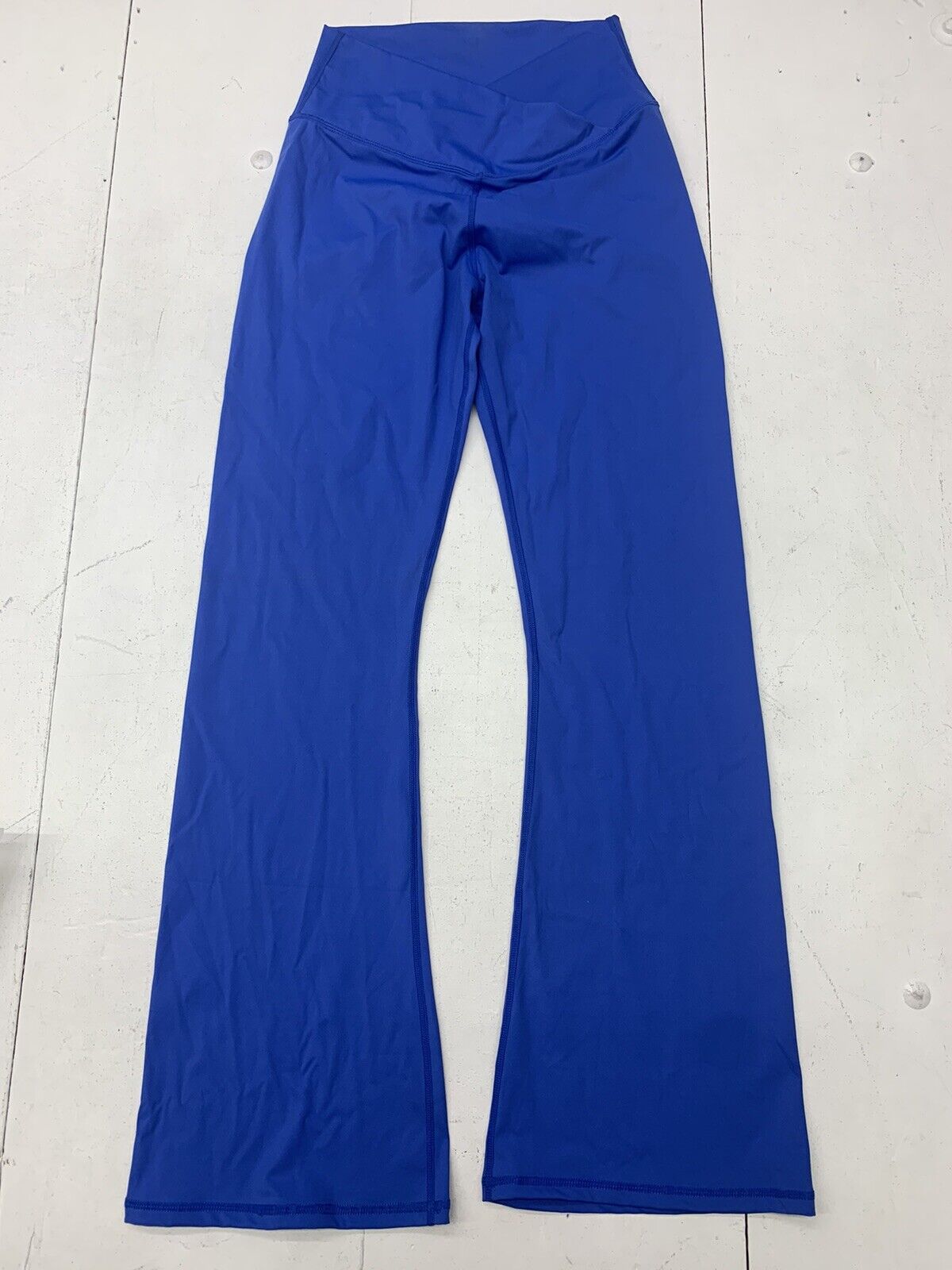 Unbranded Womens Blue High Waisted Athletic Leggings Size Large - beyond  exchange