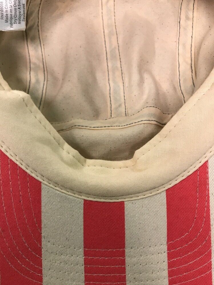 American Flag 100% Cotton Flat Bill Patriotic Adjustable Hat