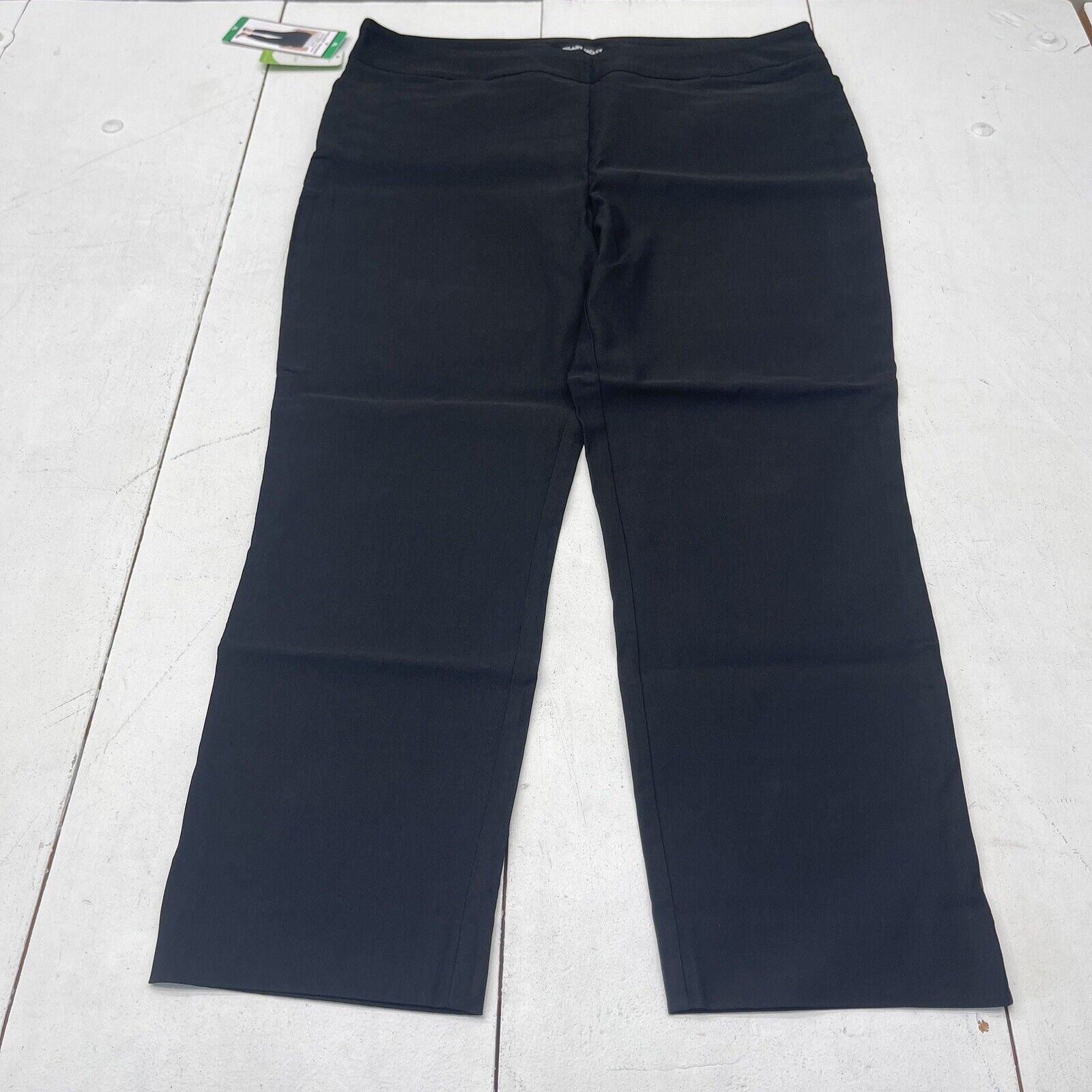 Hilary Radley Black Tummy Control Panel 27” Pants Women's Size XL