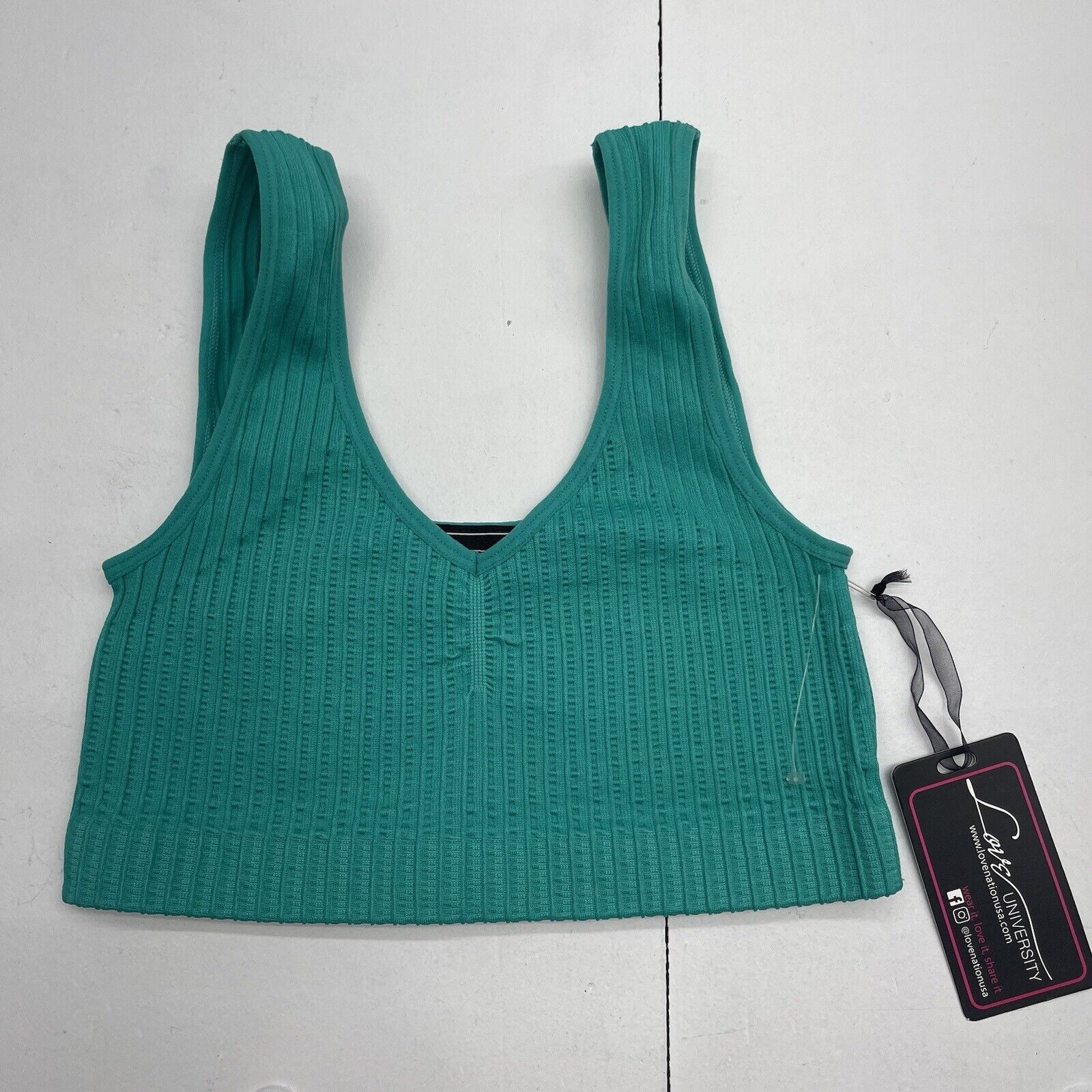 Gymshark Energy Seamless Sports Bra Green Women’s Size Large