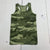 Old Navy Boys Green Camouflage Tank Size Small