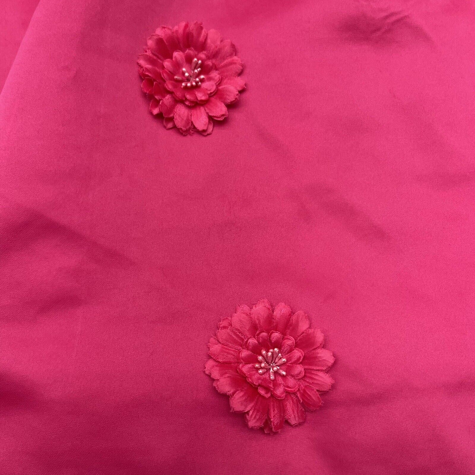 Fashion Nova Talia Pink Embellished Floral Mini Dress Women's Size