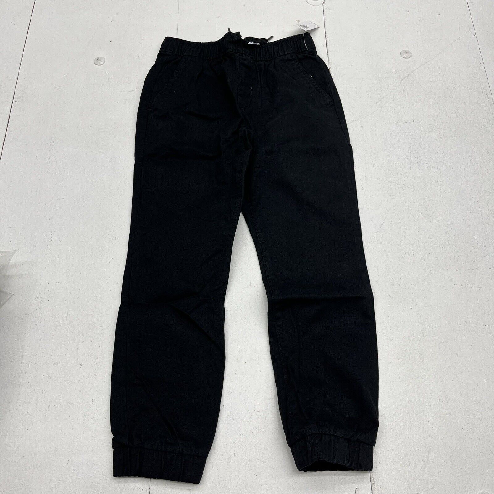 Old Navy Black Built-In Flex Twill Jogger Pants Boys Size Medium