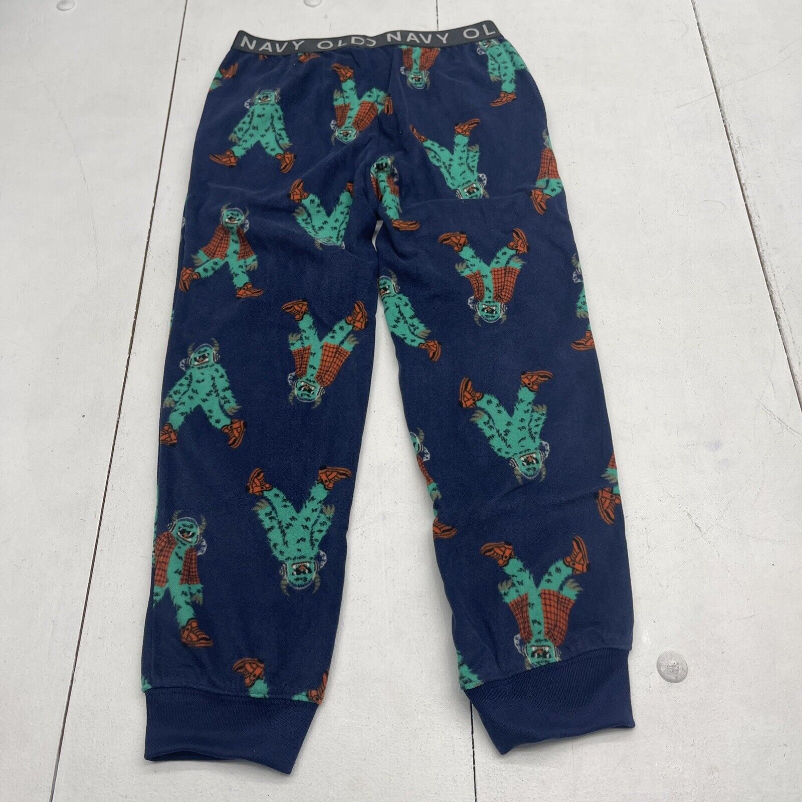 Old Navy Monster Micro Fleece Pajama Jogger Pants Youth Boys Size