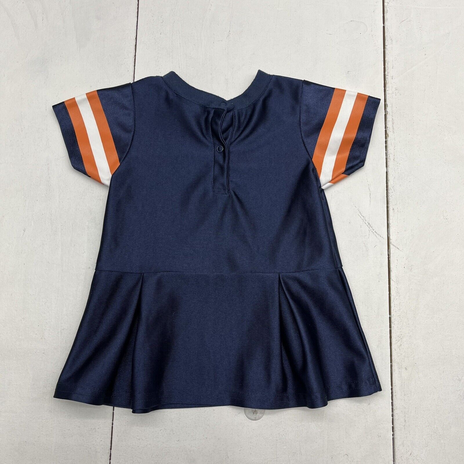 NFL Team Apparel Navy Blue Denver Broncos Dress Girls Size 6-12M - beyond  exchange