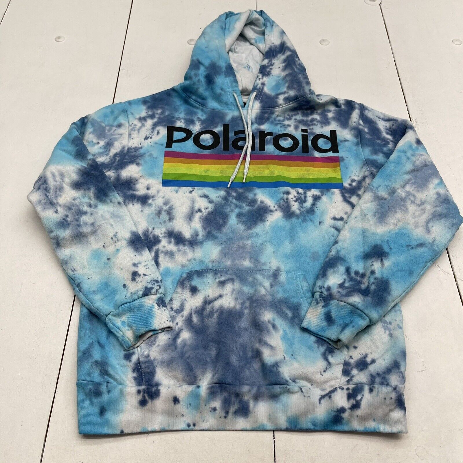 Polaroid hoodie sale blue