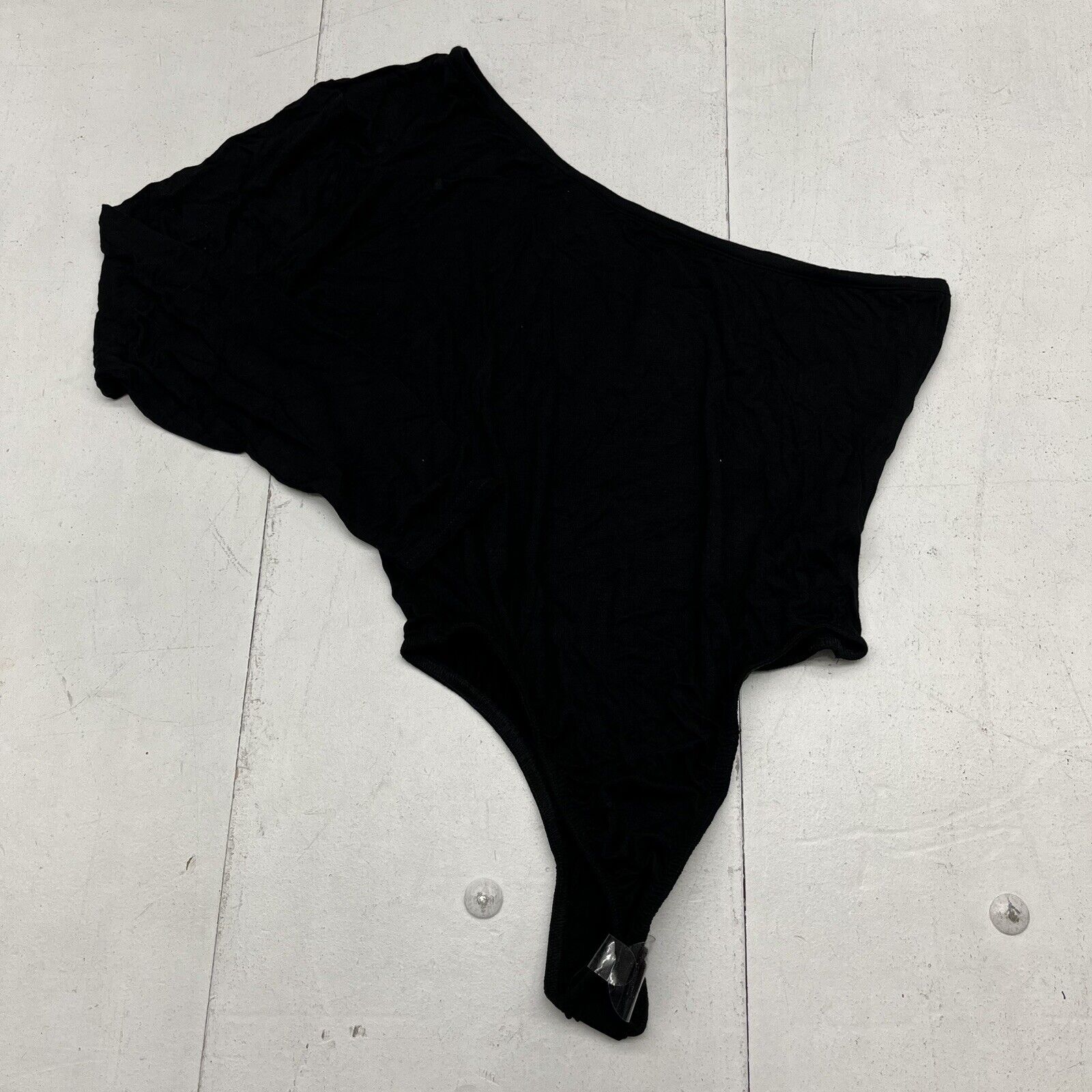 Shape Black Slinky Long Sleeve Bodysuit
