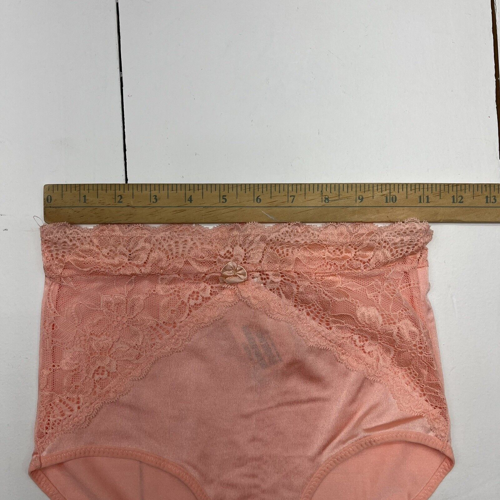 Rhonda Shear 2 Pc Lace Overlay Ahh Brief Panties Women's Size Small NE -  beyond exchange