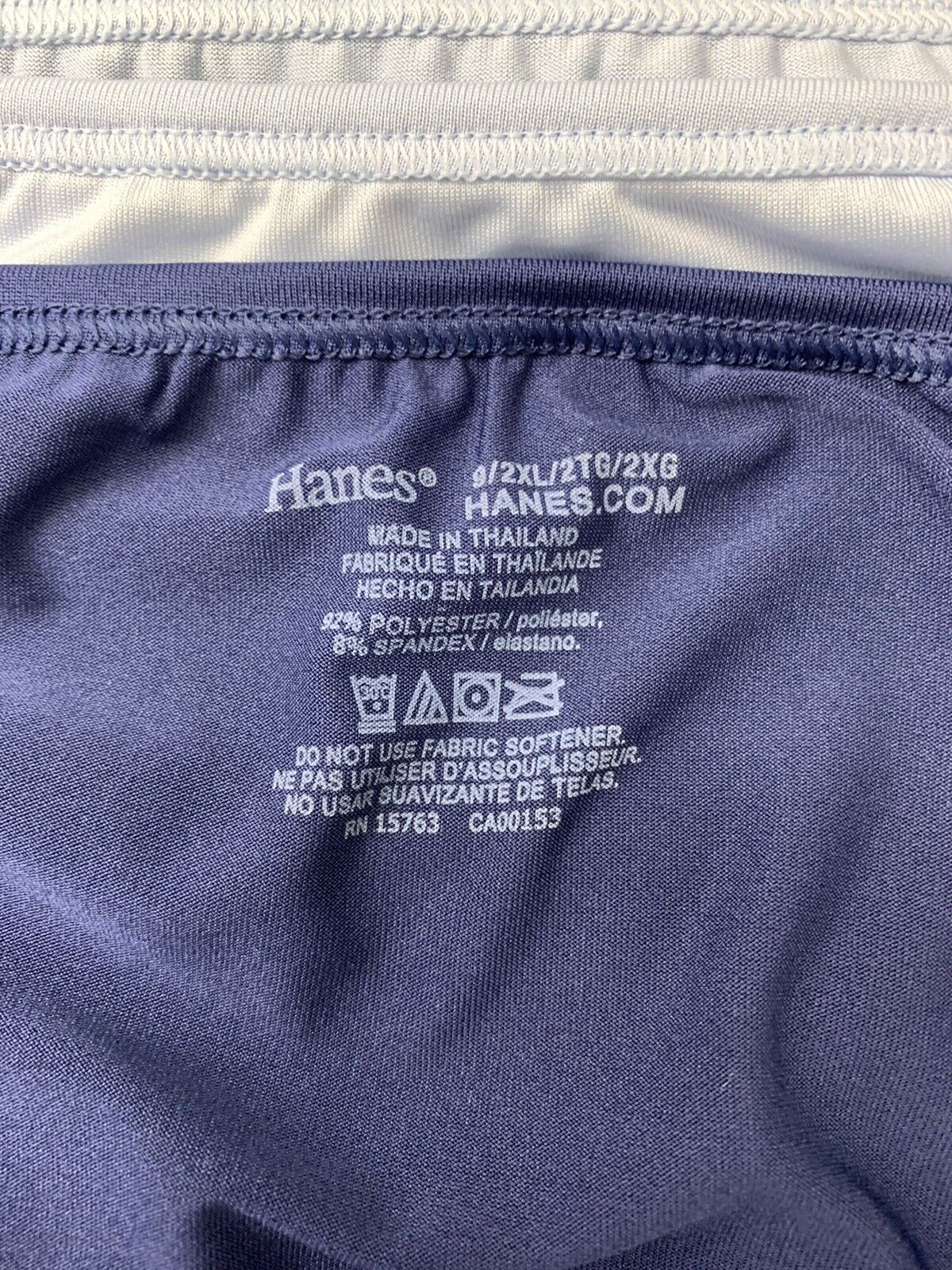 Hanes Womens 5 Pack Solid Color Briefs Size 2XL - beyond exchange
