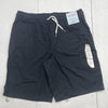 Cat &amp; Jack Black Drawstring Pull On Chino Shorts Youth Boys XL New