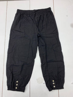 Womens Black Drawstring Joggers Size XXL - beyond exchange