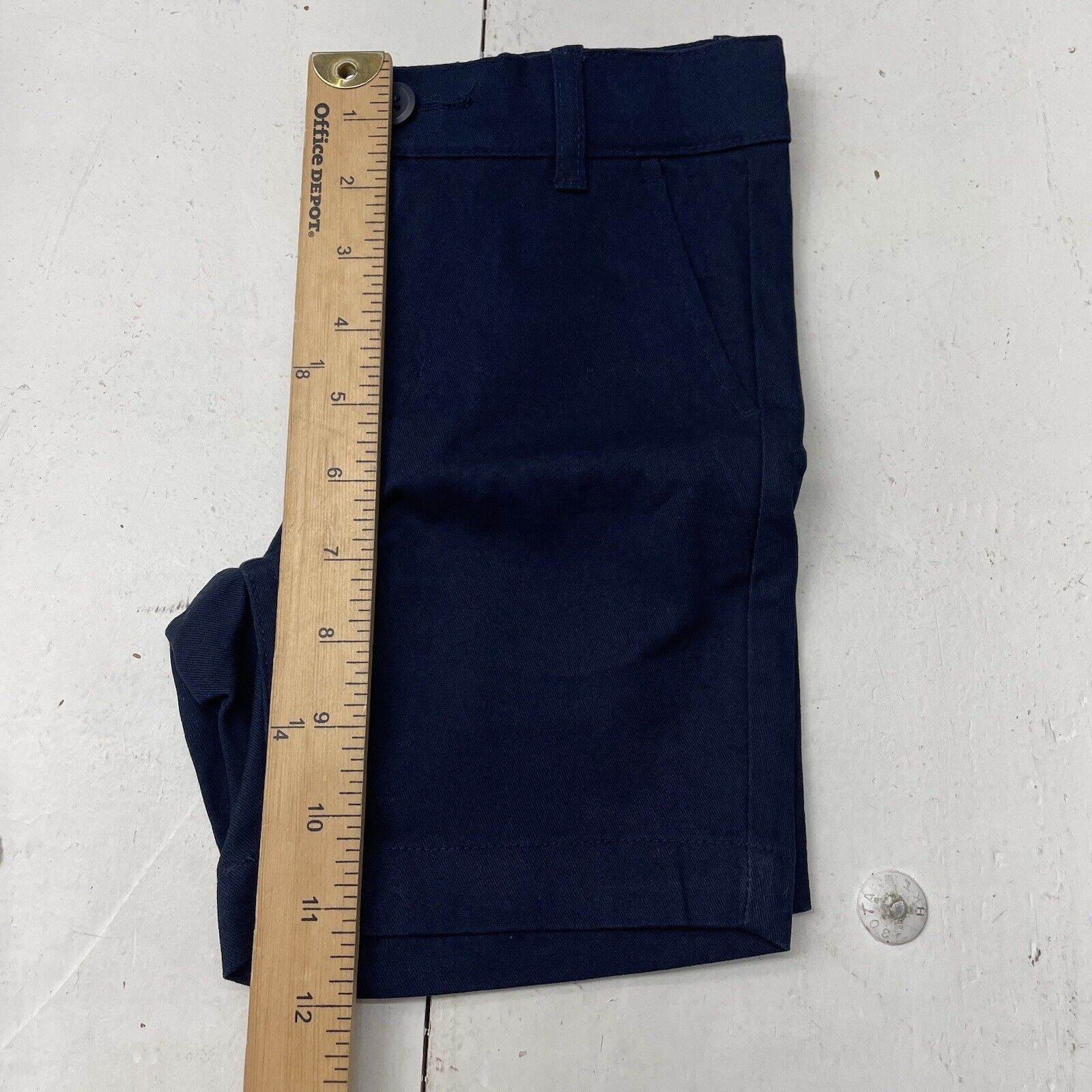 Old Navy Ink Blue 2-Pack Built-In Flex Twill Uniform Shorts Boys