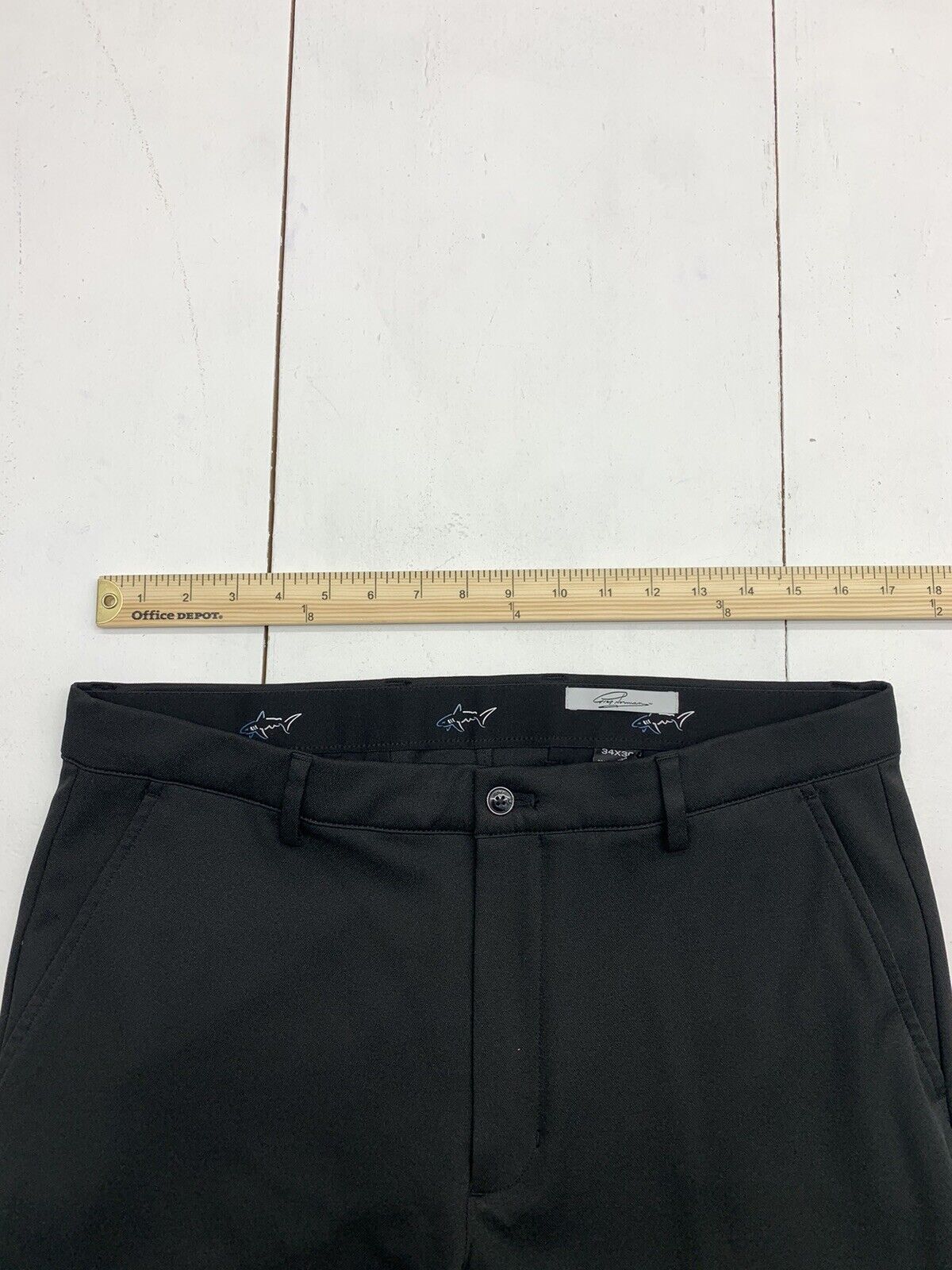 Greg Norman Men's 34x32 5 Pocket Travel Pant Black