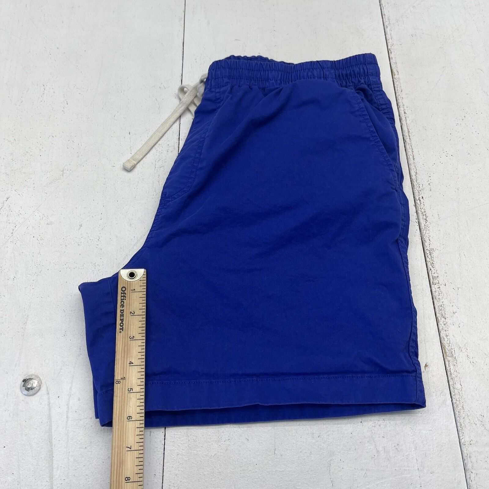 J Crew Blue 6” Dock Shorts Mens Size Large New - beyond exchange